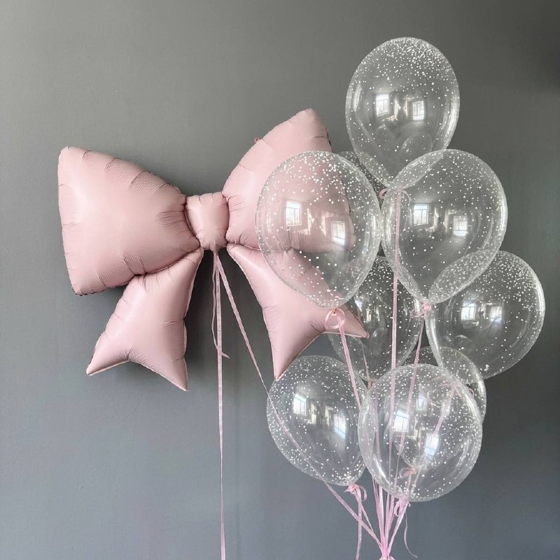 Сет шаров «Нежный бант»